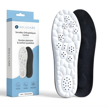 Semelles Orthopédique Confort – Soutien du Pied au Quotidien Solucare™